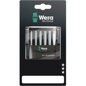 Tarvikesarja Wera WE05073637001; TX; 50 mm; 6 kpl.