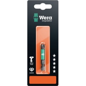 Urakärki Wera 867/4 Impaktor; TX40; 50 mm; 1 kpl.; läpipainopakkaus