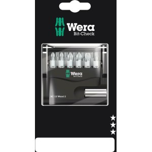 Tarvikesarja Wera WE05136391001; PH; PZ; TX; 12 kpl.