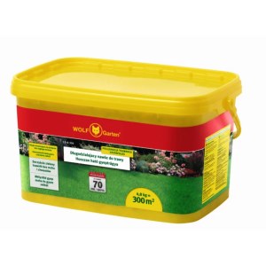 Nurmikon ravinne/lannoite Wolf Garten LD-A 300; 4,8 kg