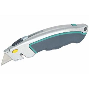 Veitsi, vaihdettavat terät Wolfcraft Profi; 52 mm