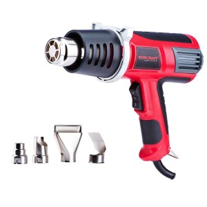 Kuumailmapuhallin Worcraft HG20-600; 2000 W + tarvikkeet