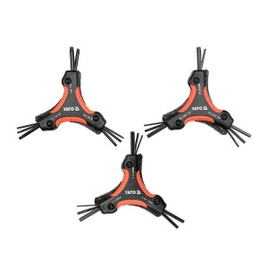 Kuusiokoloavain Yato YT-05644; 26 kpl.