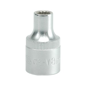 Kuusiohylsy Yato YT-1270; 1/2''; 8 mm