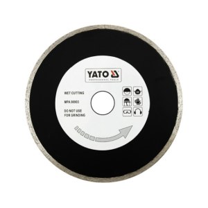 Timanttilevy märkäleikkaukseen Yato YT-6017; 200x25,4 mm