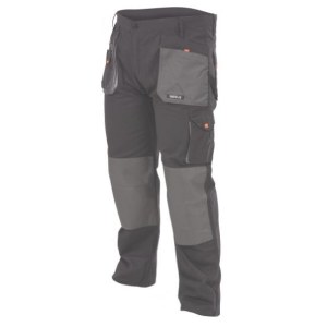 Housut Yato YT-80186; XL; musta / harmaa