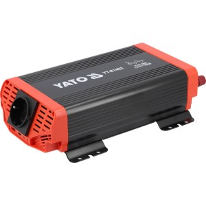 Jännitemuunnin Yato YT-81482; 12 V DC -> 230 V AC; 600 W