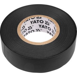Eristysteippi Yato YT-8165; 0,13x19 mm; 20 m; musta
