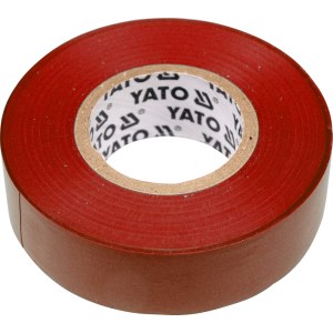 Eristysteippi Yato YT-8166; 0,13x19 mm; 20 m; punainen