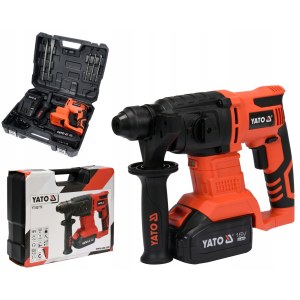 Poravasara Yato YT-82770; 2,0 J; SDS-plus; 18 V; 1x3,0 Ah akku