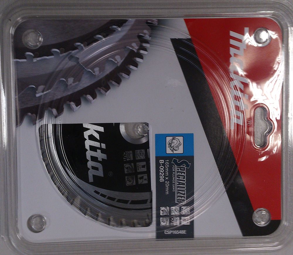 Katkaisuterä puulle Makita; 165x1,6x20,0 mm; Z48; 8°