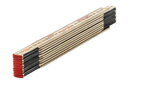 Puinen taitettava viivain Sola HC 2/10; 2 m