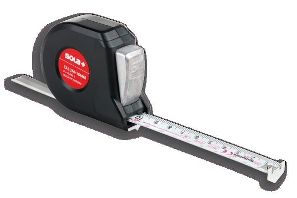 Rullamitta Sola Talmeter TAL; 3 m