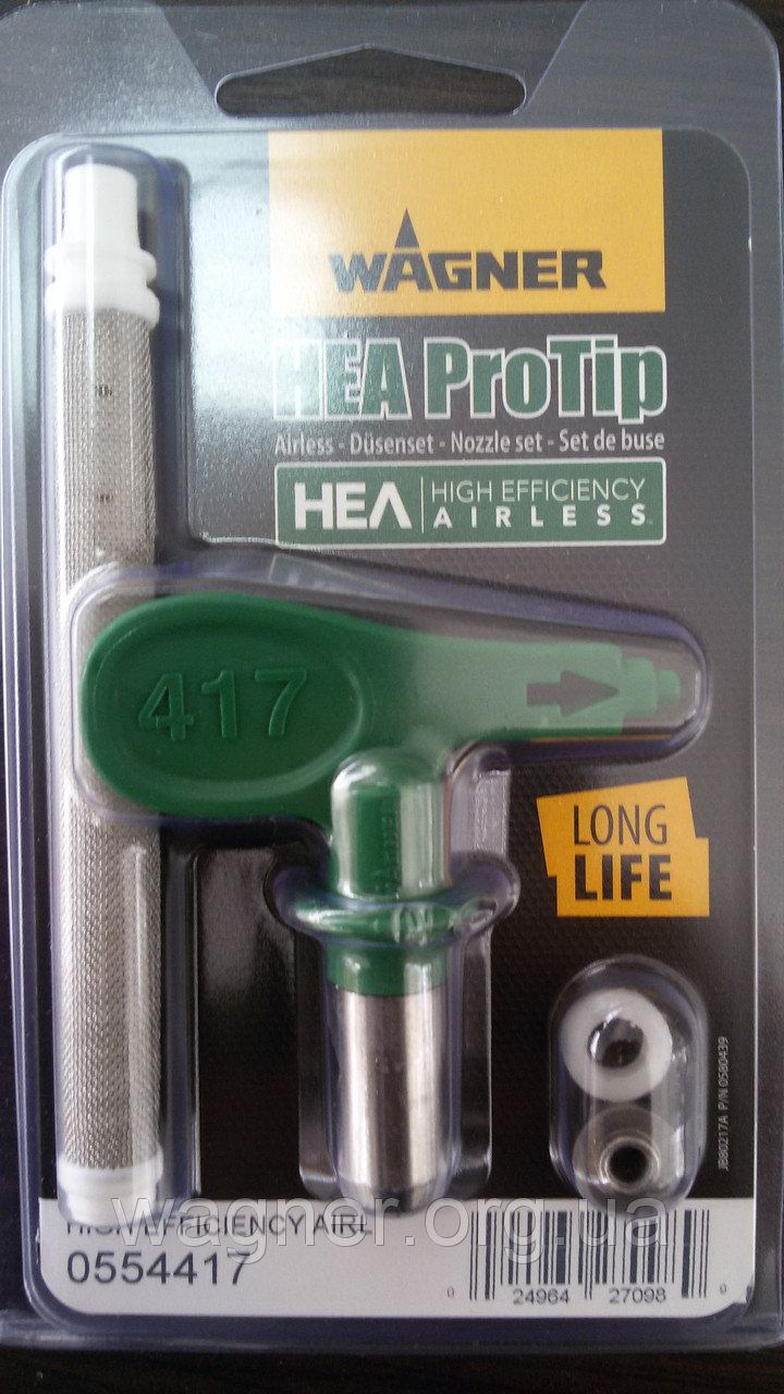 Maaliruiskun suutin Wagner HEA Pro Tip 417