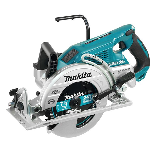 Akkupyörösaha Makita DRS780Z; 2x18 V (ilman akkua ja laturia)