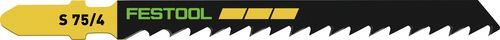 Pistosahanterä Festool; 75 mm; 4 mm; 5 kpl.
