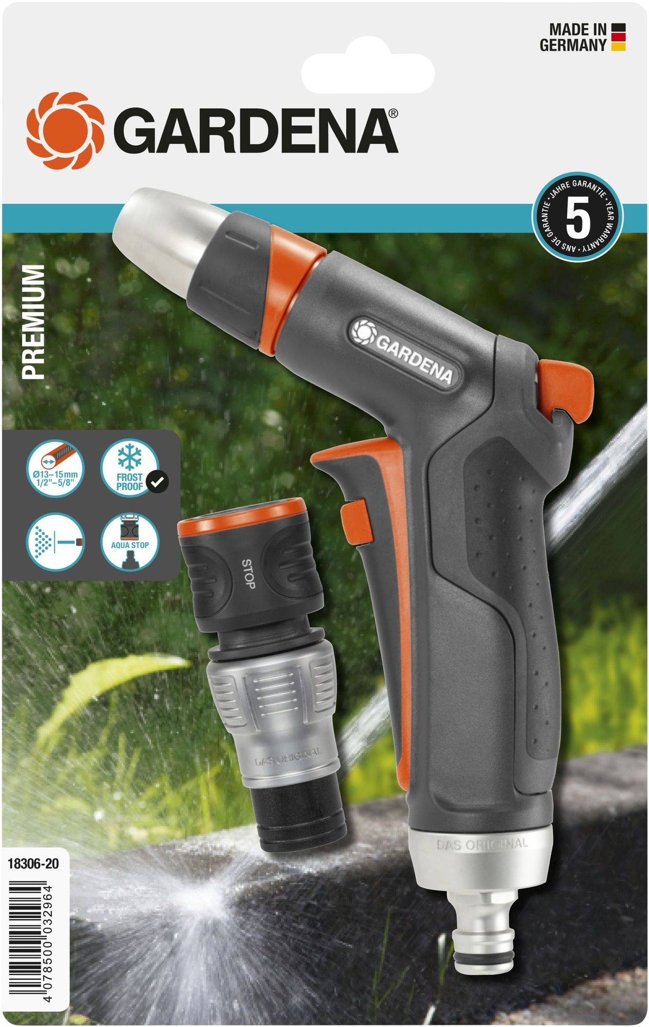 Kastelupistooli Gardena 18306-20