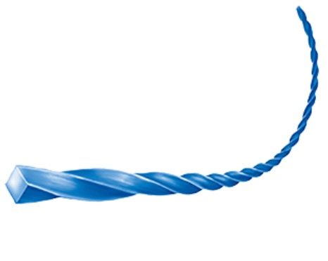 Trimmerilanka (neliön muotoinen) Makita Silent; 2 mm/15 m