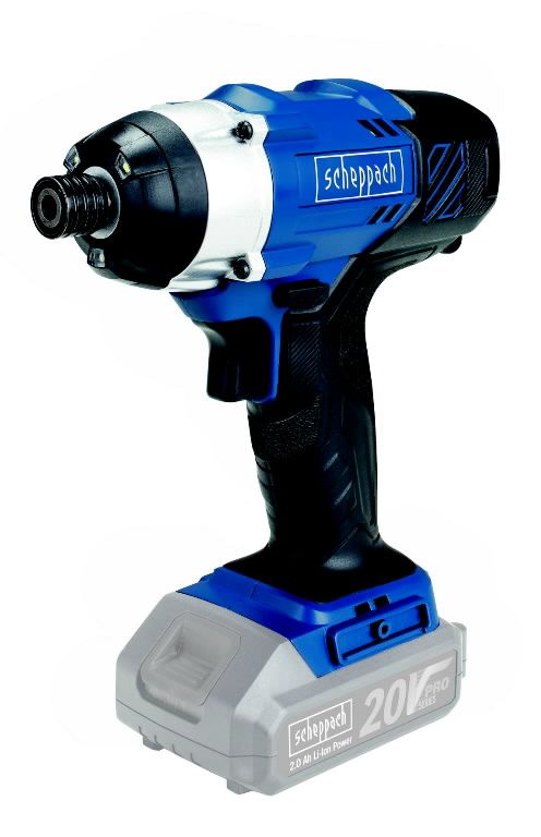 Iskuruuvinväännin Scheppach CID150-20ProS; 20 V (ilman akkua ja laturia)