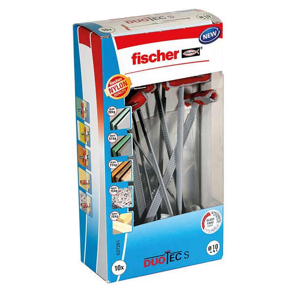 Nylon ankkuri Fischer 437261; 10 kpl.