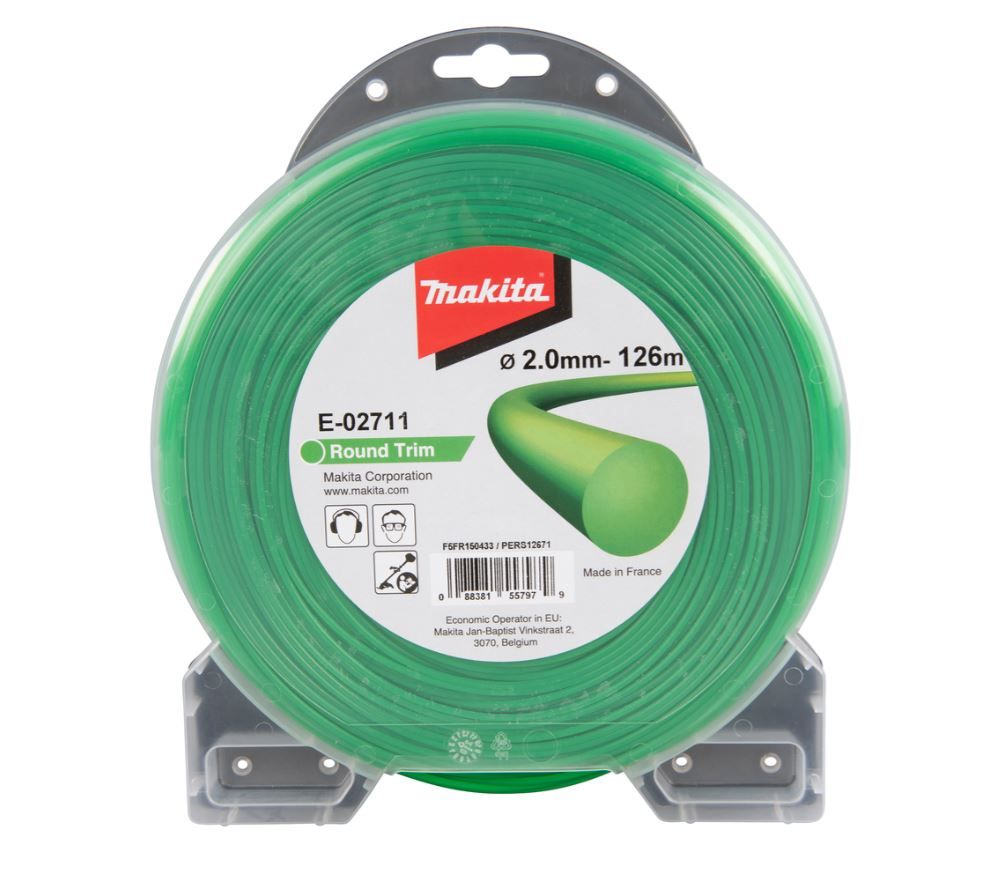 Leikkuulanka Makita; 2,0 mm/126 m; pyöreä