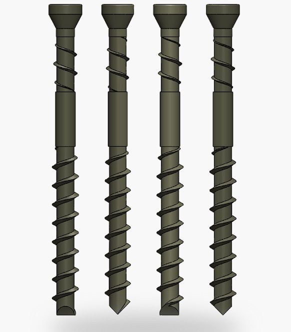 Puuruuvi Camo Deck Screws; T15; A4; 48x4,2 mm; 350 kpl.