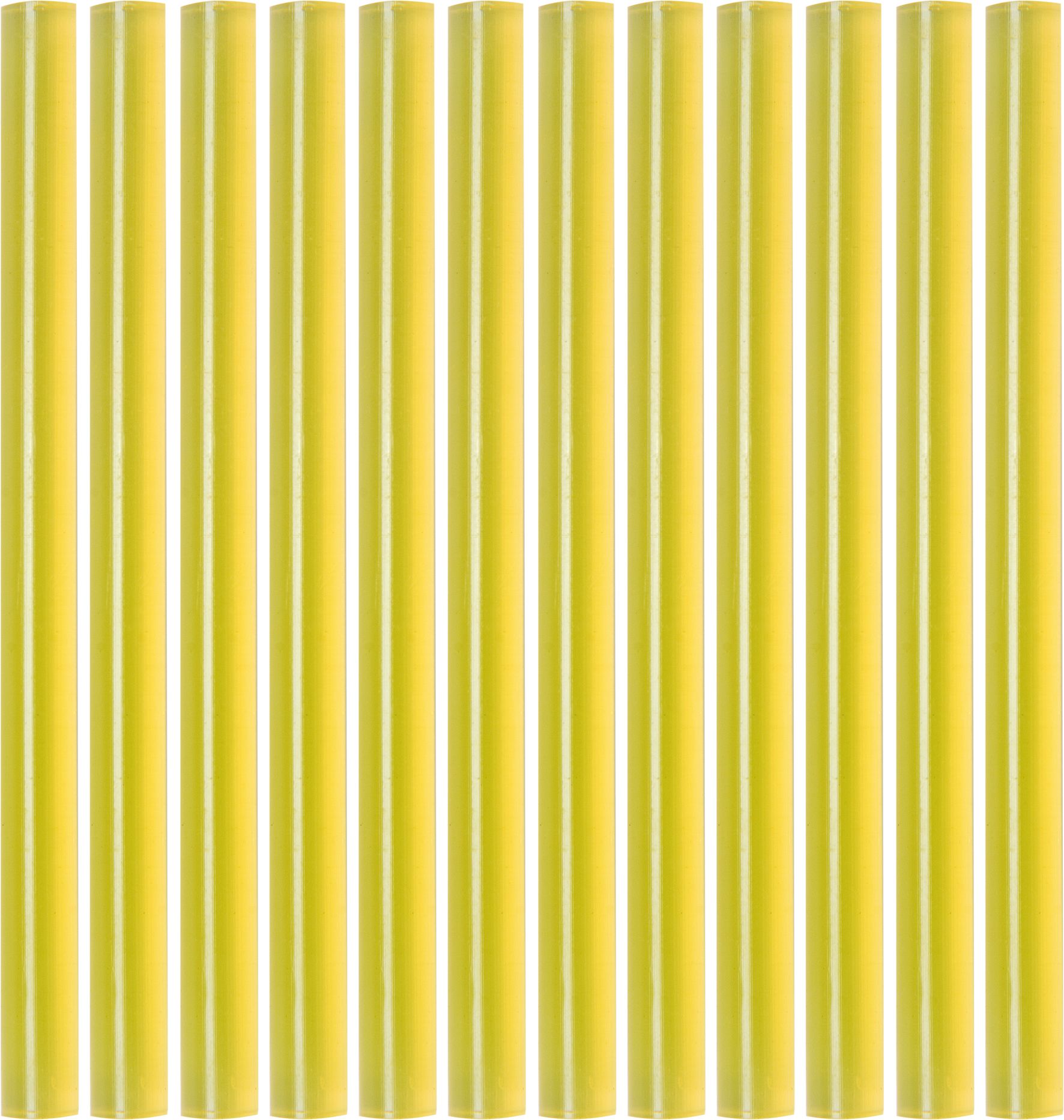 Liimapuikot Yato YT-82445; 7,2x100 mm; 12 kpl.; keltainen