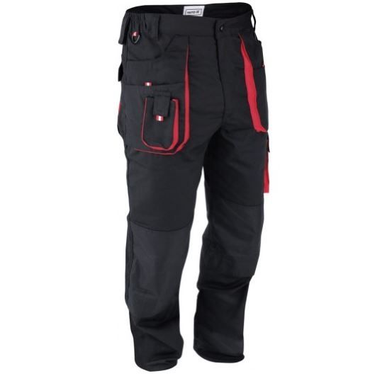 Housut Yato YT-8025; S; musta