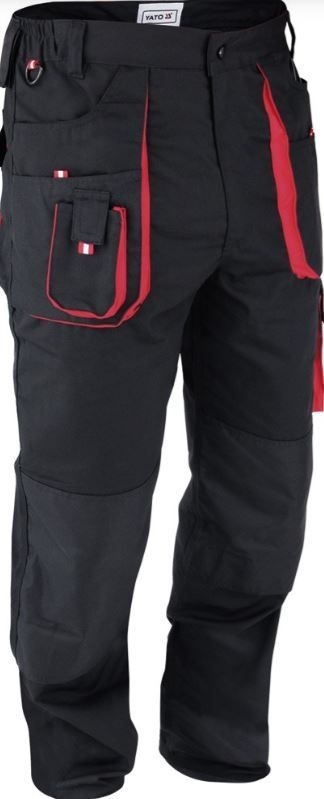 Housut Yato YT-8028; XL; musta