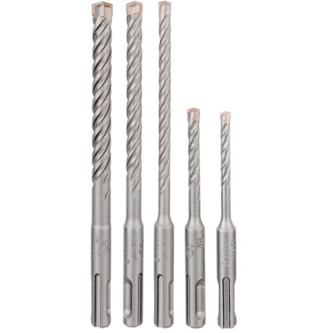 Poranteräsarja Bosch SDS plus-5X; 5-10 mm; 5 kpl.