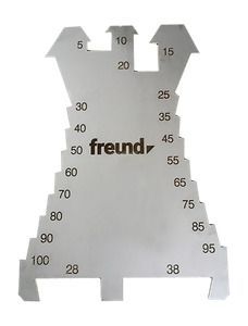 Merkintälevy / leikkuri Freund; 5-100 mm