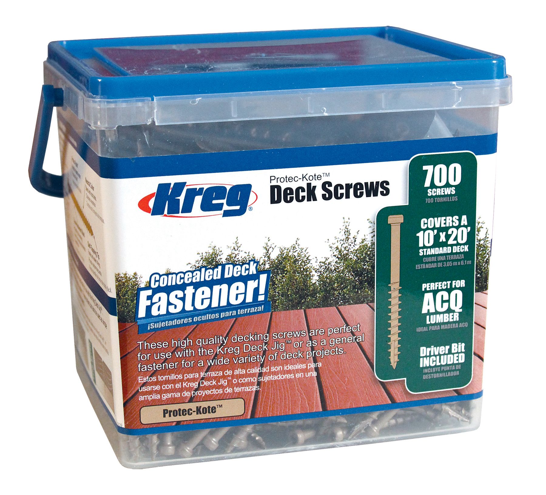 Puuruuvi Kreg SDK-C2W; Pan-Head; 2,00''; 51 mm; 700 kpl.