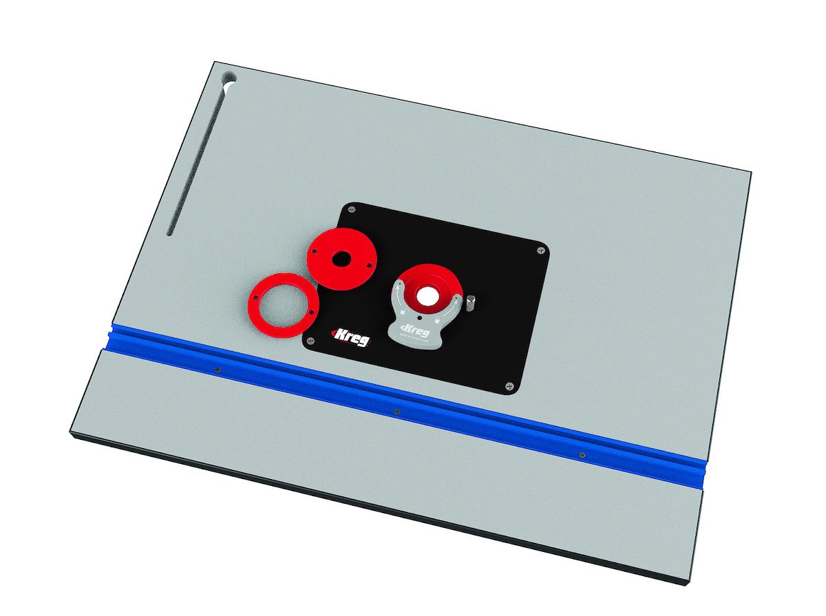 Pöytäjyrsin Kreg PRS1025; alkuun