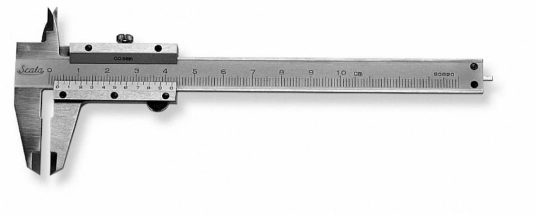Työntömitta Scala 216; 100x0,05x25 mm