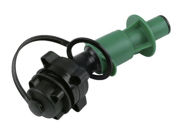 Säiliön korkki 171-058; vihreä