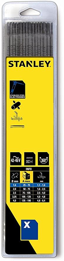 Elektrodi Stanley; 3,25x350 mm; 8 kpl.