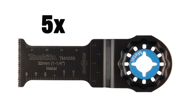 Tarkkuusleikkuuterä Makita B-64939-5; 32 mm; 5  kpl.