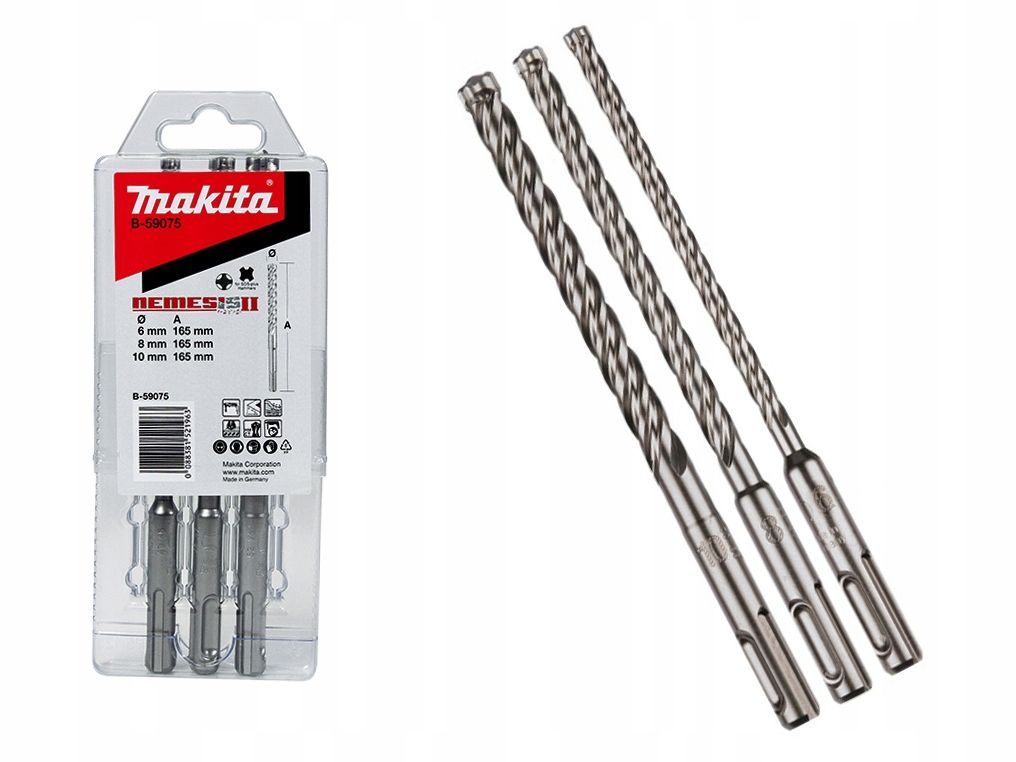 Poranteräsarja Makita B-59075; 3 kpl.