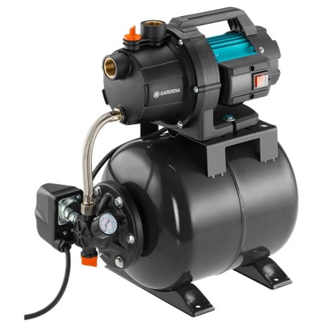 Vesiautomaatti kotikäyttöön Gardena 3000/4 + Painepullo vedelle