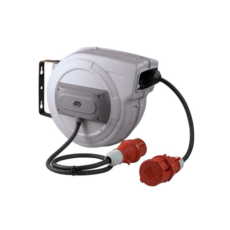 Jatkojohto kelalla AS-Schwabe 12649; 400 V; 15 m