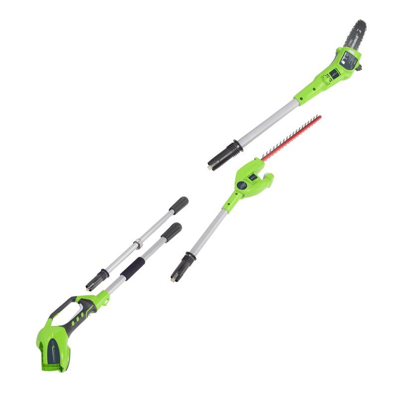 Monitoiminen puutarhatyökalu Greenworks GD40PSH; 40 V (ilman akkua ja laturia)