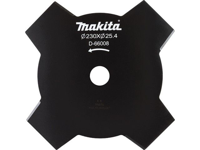 4 teräinen leikkuuterä Makita; 230x25,4 mm; Z4; 1 kpl.