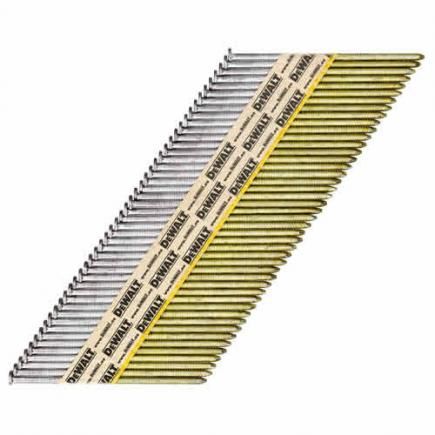Lankanaulat DeWalt; 34°; 50x2,8 mm; 1200 kpl.; galvanoitu
