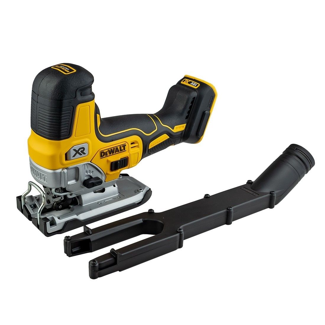 Akkupistosaha DeWalt DCS335N-XJ; 18 V (ilman akkua ja laturia)