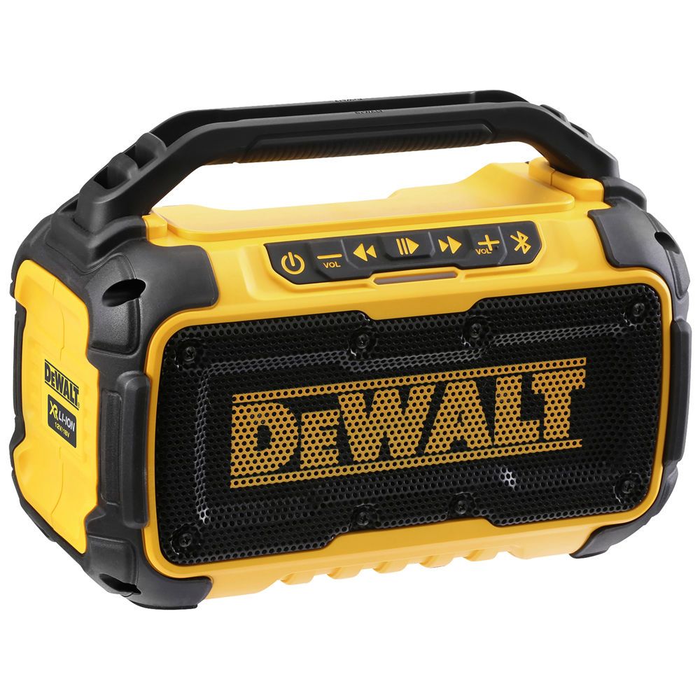 Bluetooth®-kaiutin DeWalt DCR011-XJ; 10,8/18/54 V (ilman akkua ja laturia)