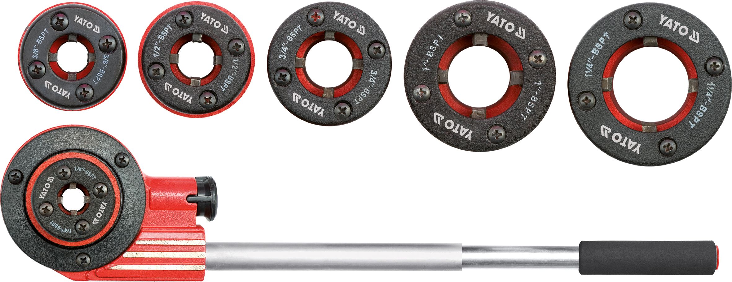 7-os. kierretyökalusarja Yato YT-2900