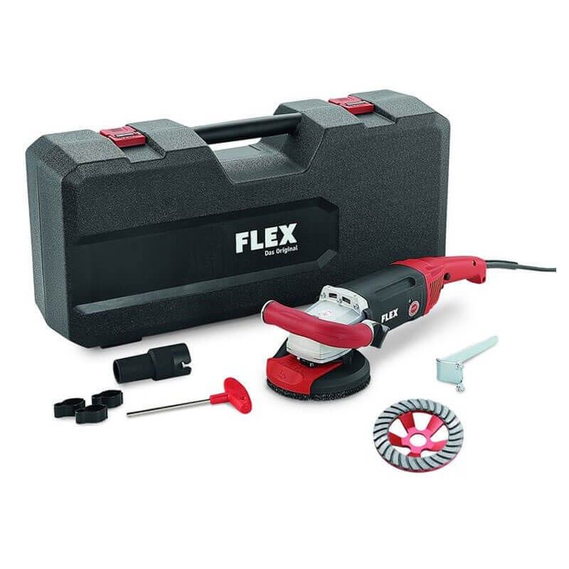 Betonihiomakone Flex LD 18-7 125R kit; kuljetuslaatikolla