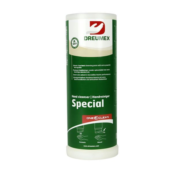 Käsienpesutahna Dreumex Special One2Clean; 2,8 kg; annostelijaan