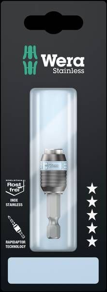 Teränpidin Wera 3888/4/1; 1/4'' HEX; 50 mm; ruostumaton teräs