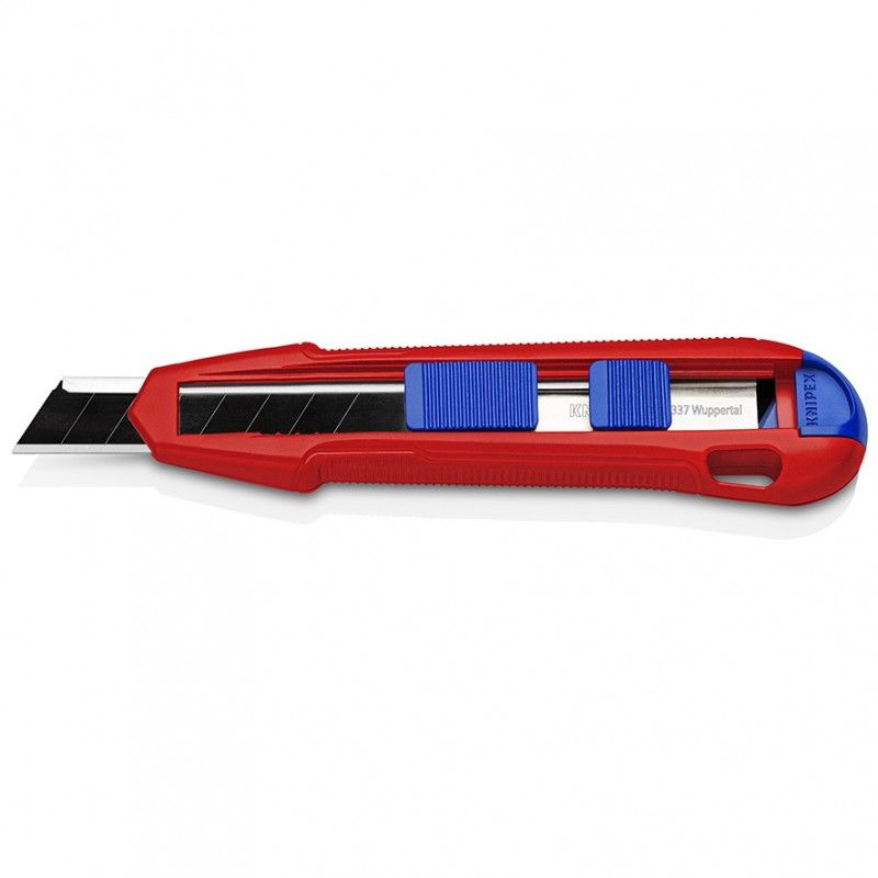 Veitsi, vaihdettavat terät Knipex CutiX 9010165BK; 18 mm